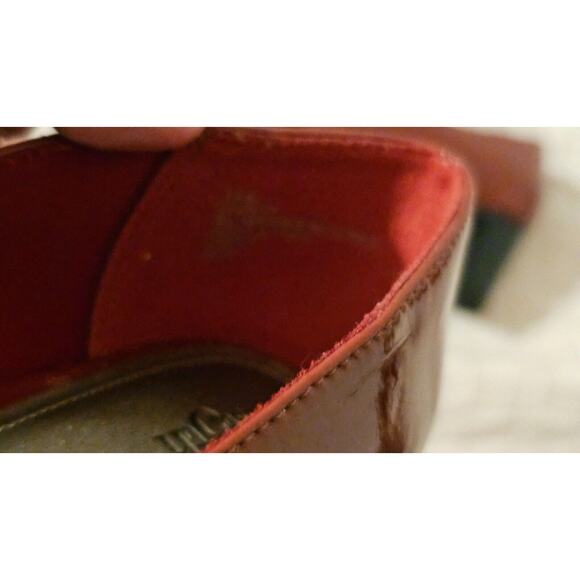 NWOB East 5th Rust Colored Pump Closed Toe Stacked heel SZ 7 1/2 M - Picture 4 of 4